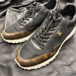 Louis Vuitton Black and Brown Sneakers